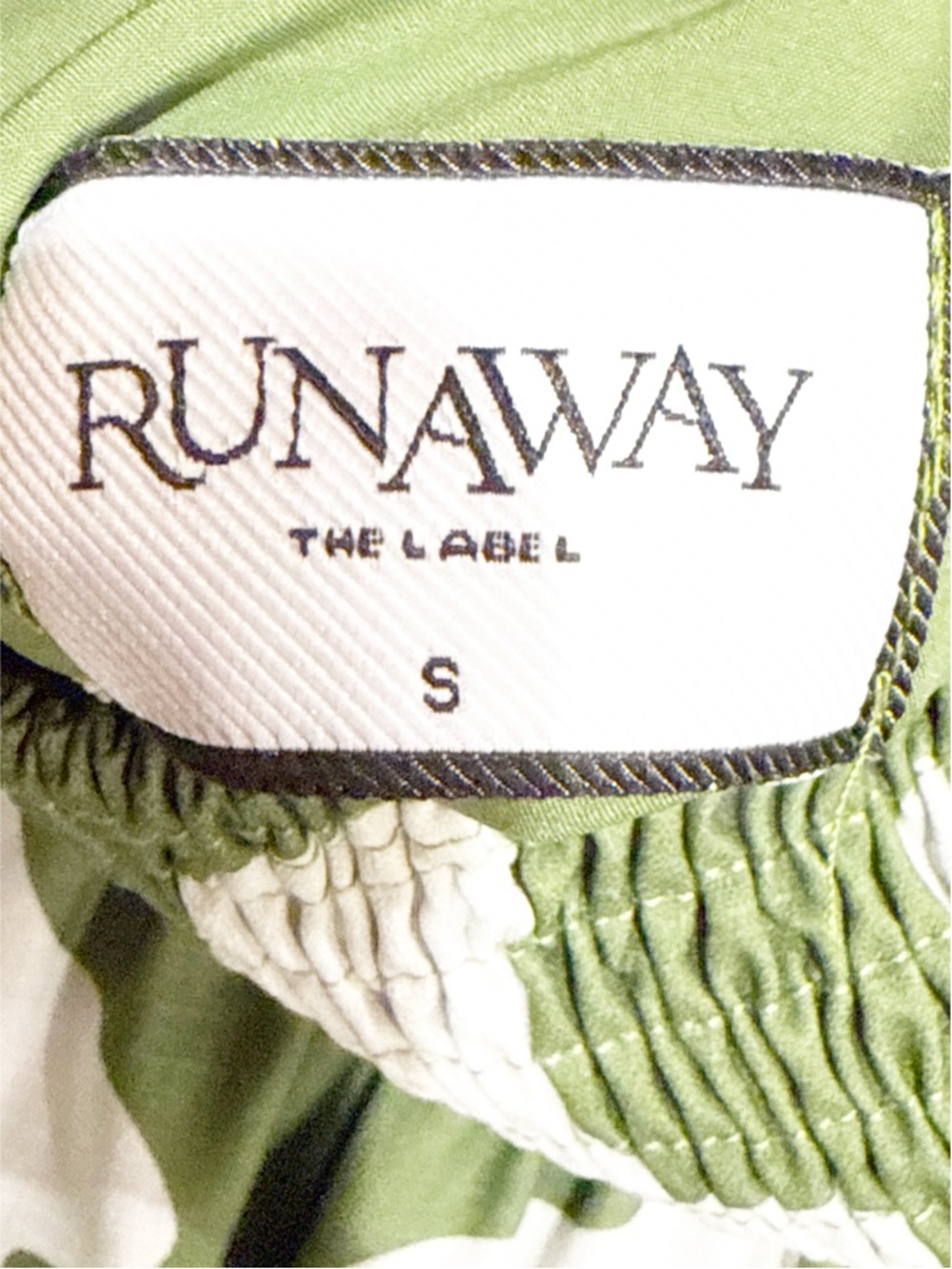 Runaway the label Payton Green Floral Dress S - Picture 12 of 14